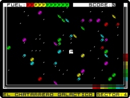 retro game EL CHATARRERO GALACTICO - SECTOR 4