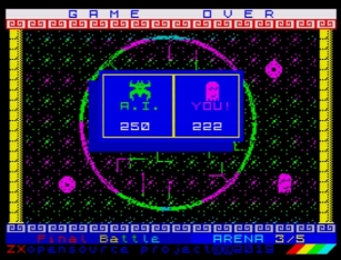sinclair zx-spectrum chatarrero galactico 4 final battle