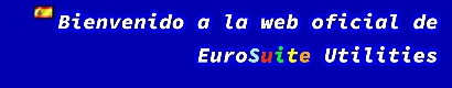 Web oficial EuroSuite Utilities